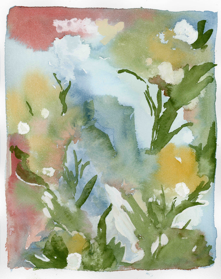 Melted Floral No 1