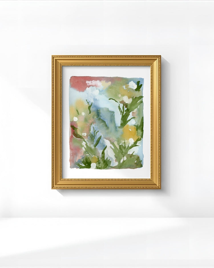 Melted Floral No 1
