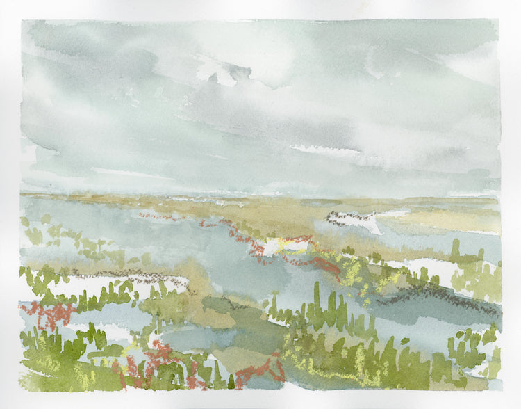 Mixed Media Landscape No 2