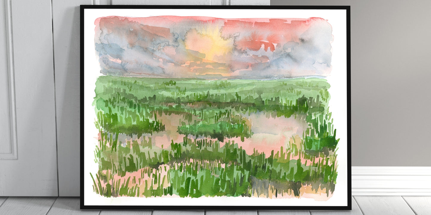 Sunset Landscape No 1