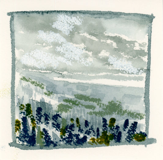 Mini Blue Days Print