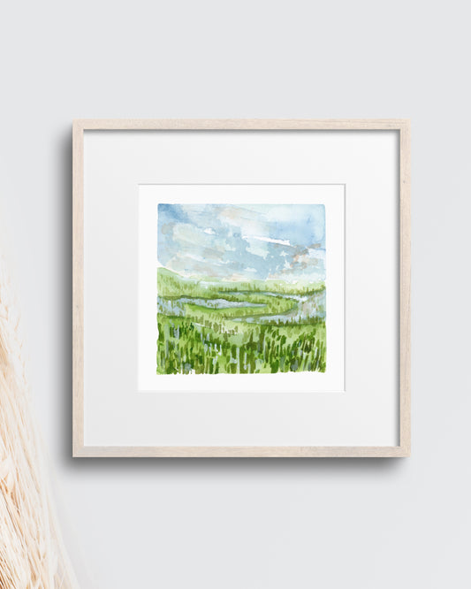 Marshlands No 1 Print