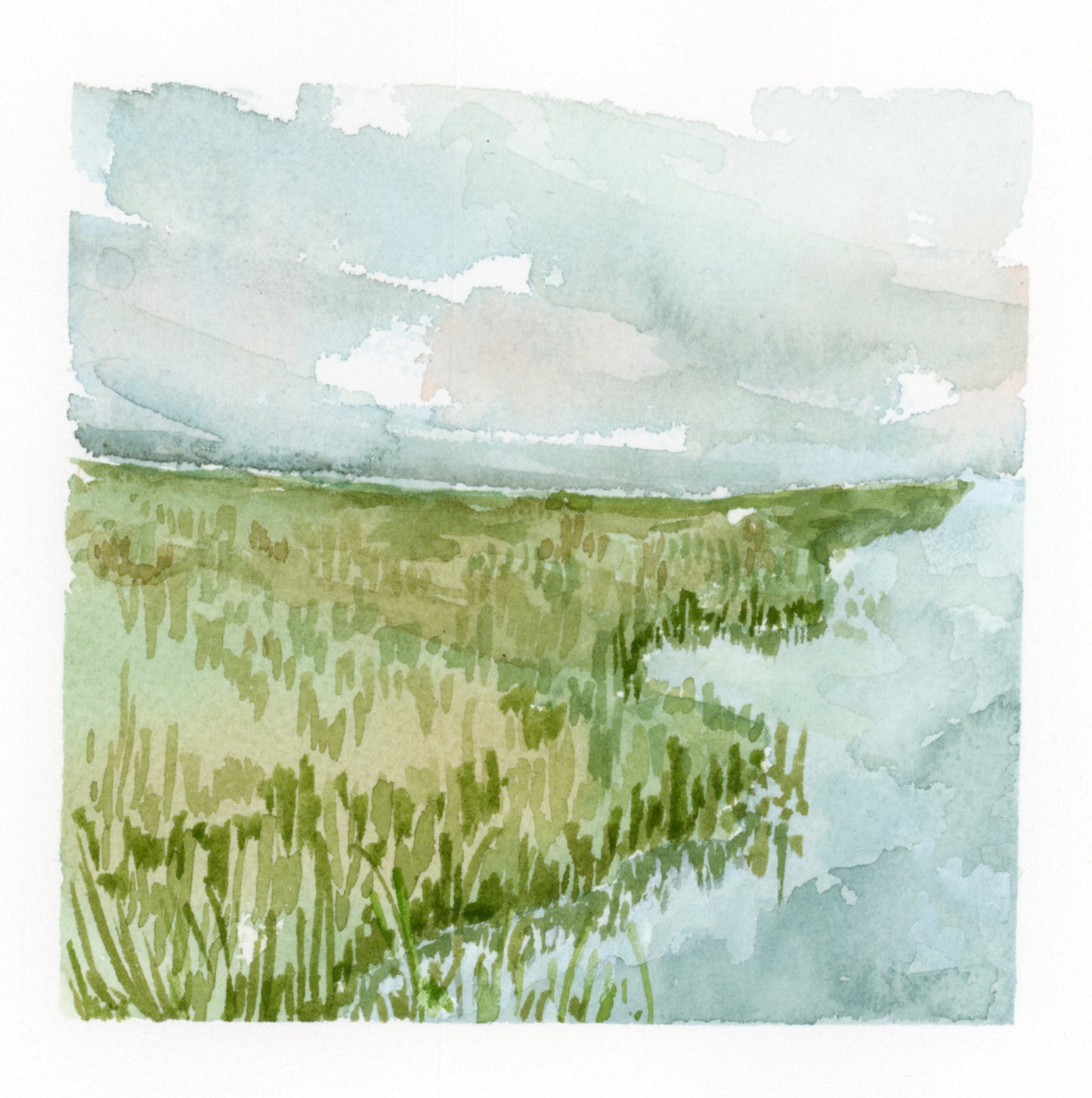 Marshlands No 2 Print (5x5)