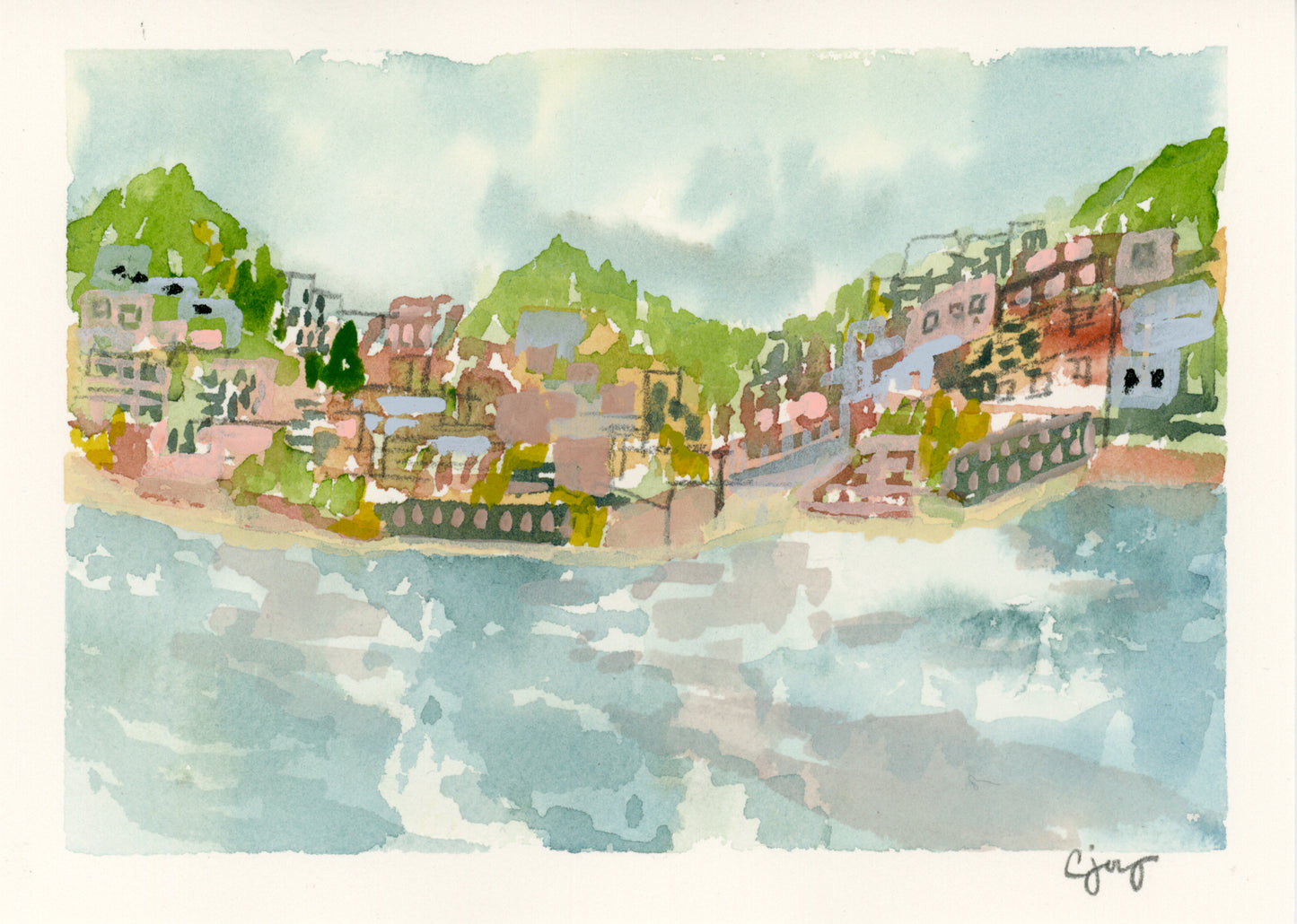 Amalfi Coast Print (5x7)