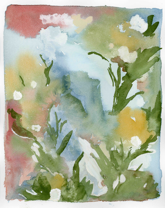 Melted Floral No 1