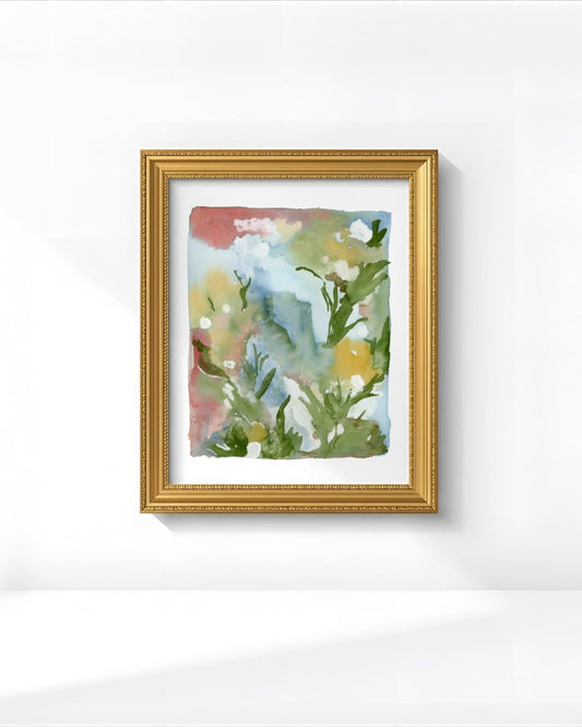 Melted Floral No 1