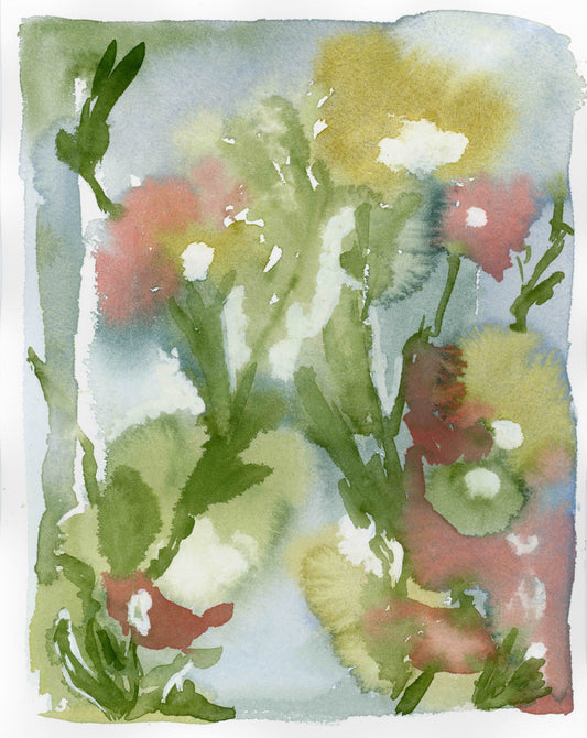 Melted Floral No 2