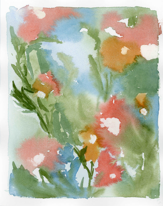 Melted Floral No 3