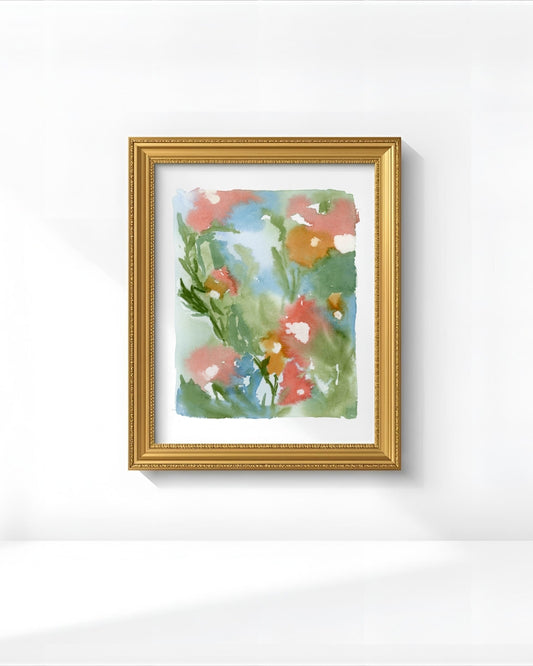 Melted Floral No 3