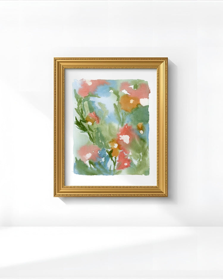 Melted Floral No 3