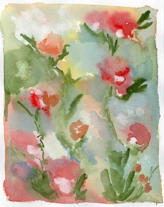Melted Floral No 4