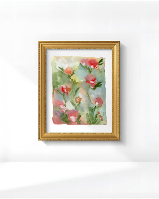 Melted Floral No 4