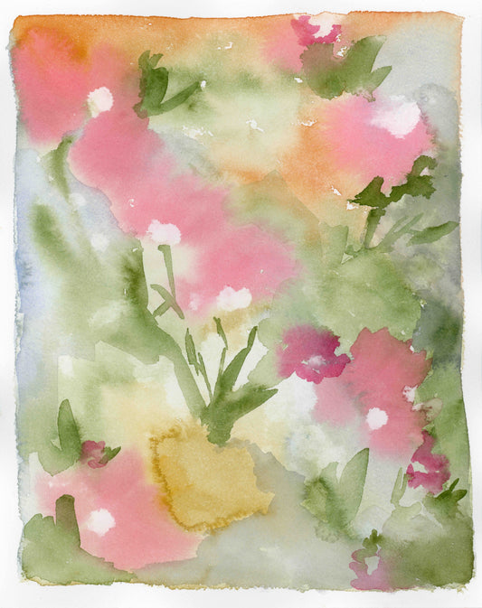 Melted Floral No 5