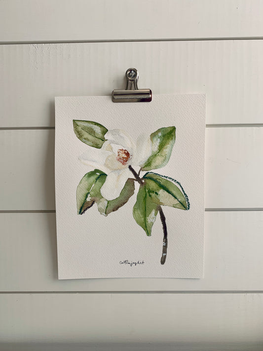 Magnolia Leaf No 2 Print (8x10)