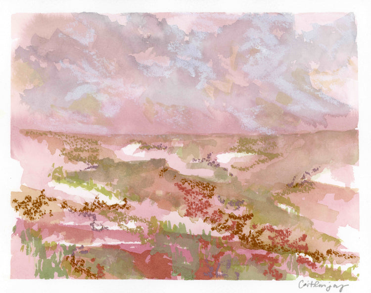 Mixed Media Landscape No 3