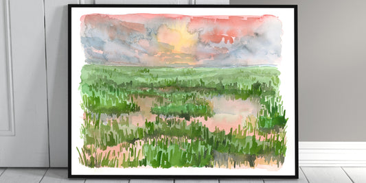 Sunset Landscape No 1