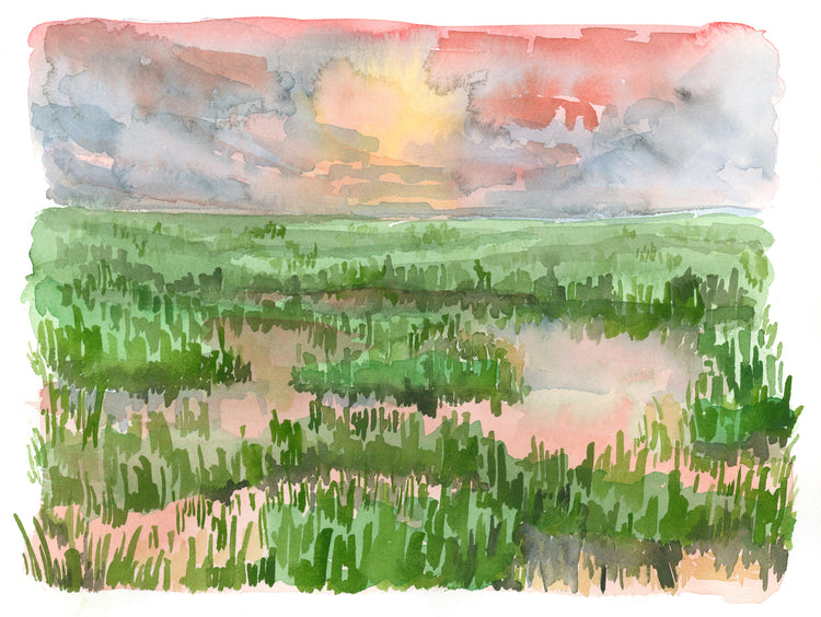 Sunset Landscape No 1