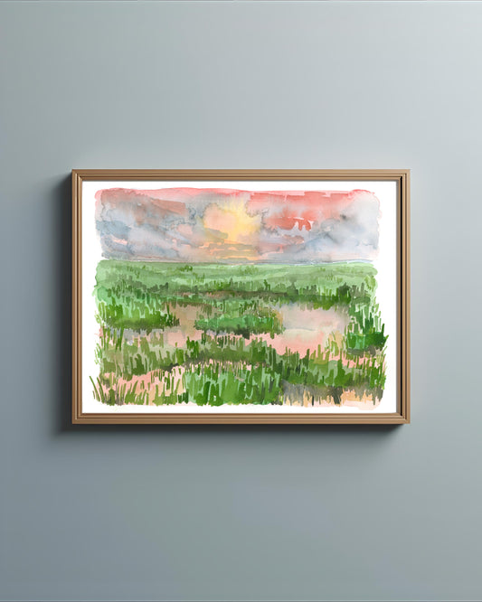 Sunset Landscape No 1