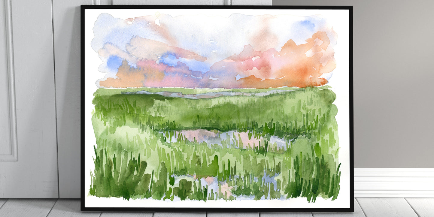 Sunset Landscape No 2