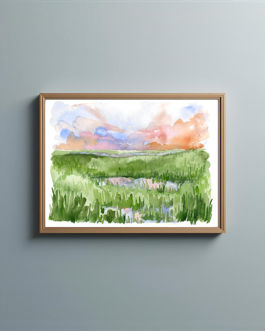 Sunset Landscape No 2