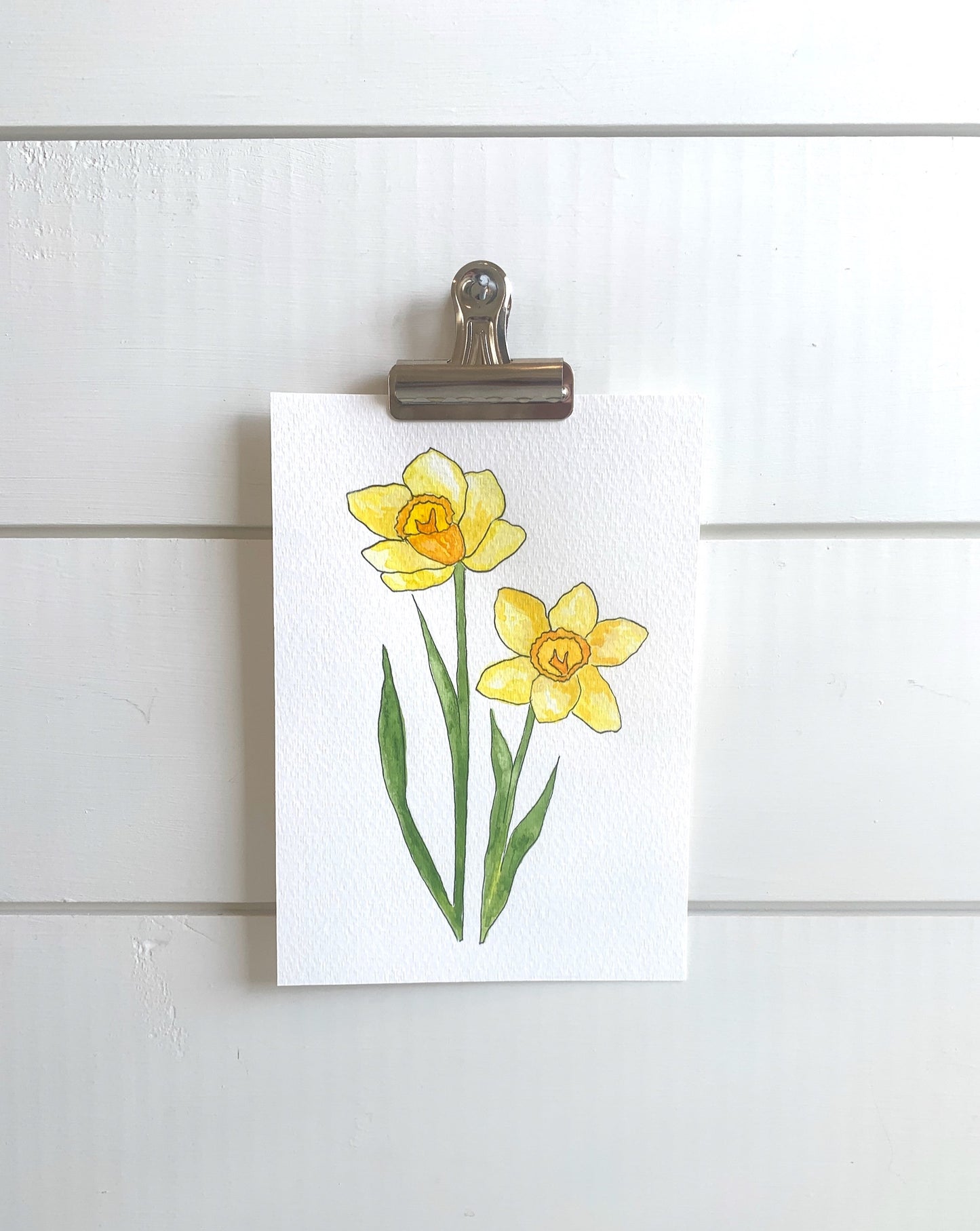 March Birth Month Flower Print (5x7)